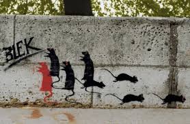 Blek Le Rat- Rat Stencil